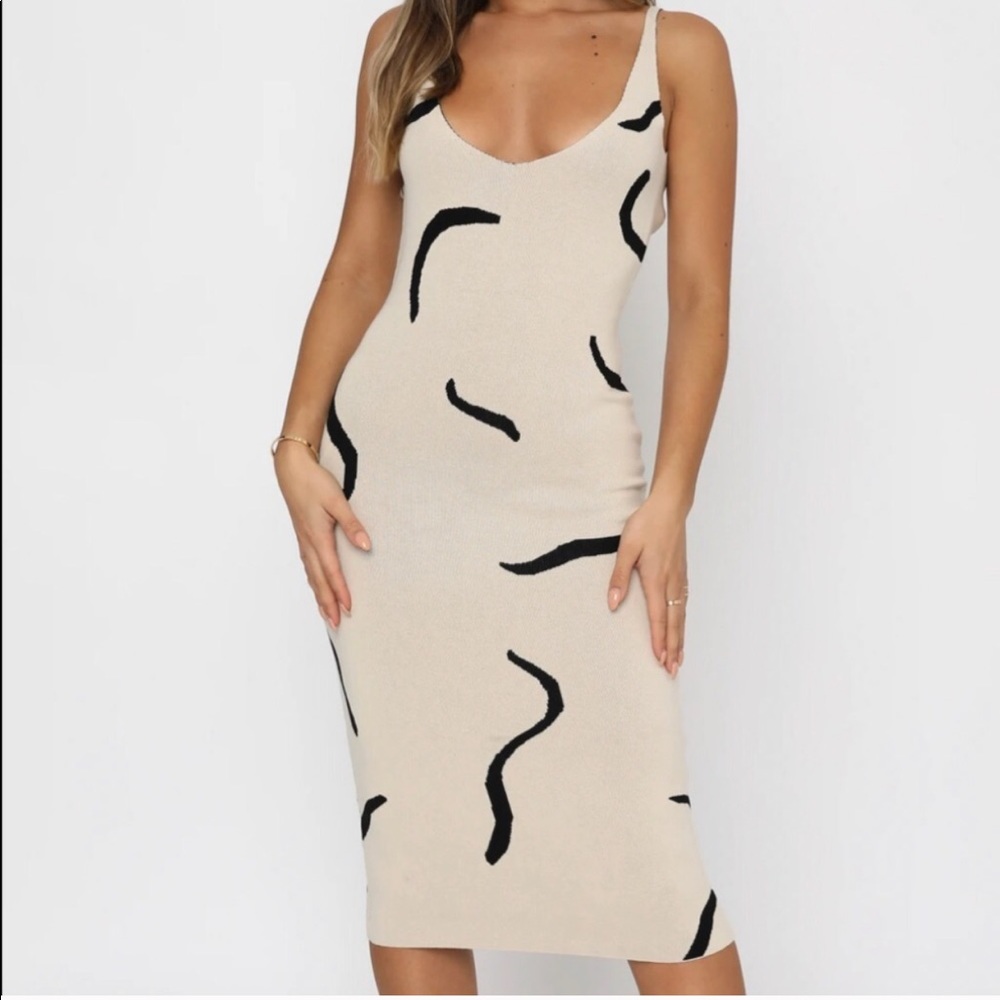 Whitefox boutique waiting for you midi dress